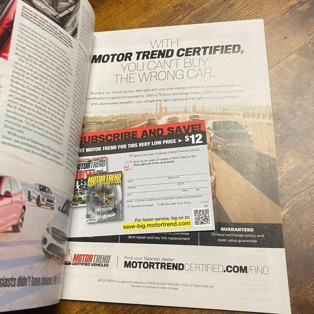 Motor Trend Magazine May 2017 New Whip, Who Dis? 710HP Ferrari Hunter